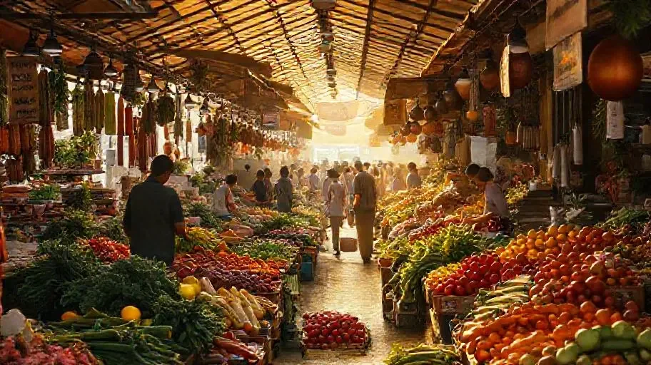 清晨六点的菜市场，藏着最浓的烟火气 - 日本午夜影院生活短视频封面