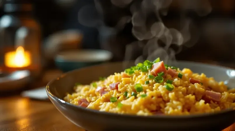 深夜食堂的暖心蛋炒饭，粒粒分明 - 日本午夜影院美食短视频封面